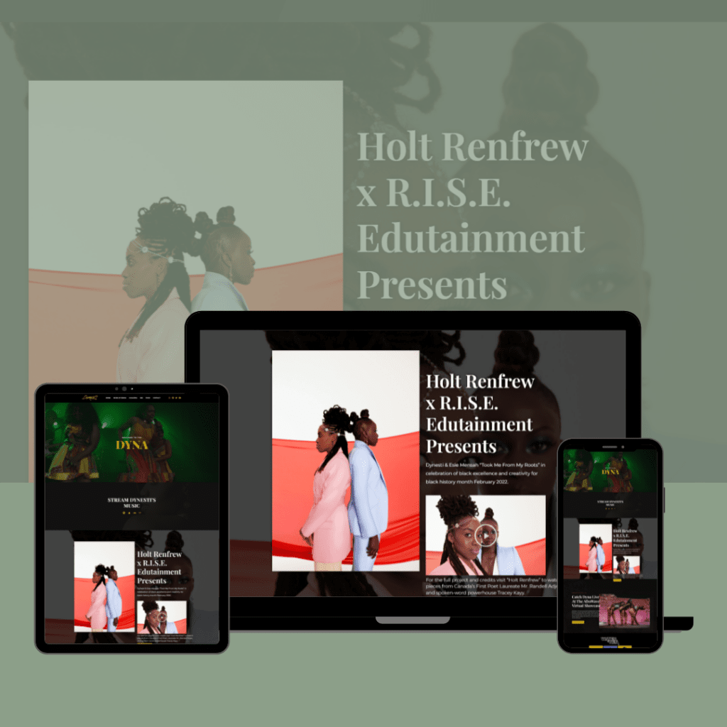 dynest.com, toronto web designer, digital crush studio